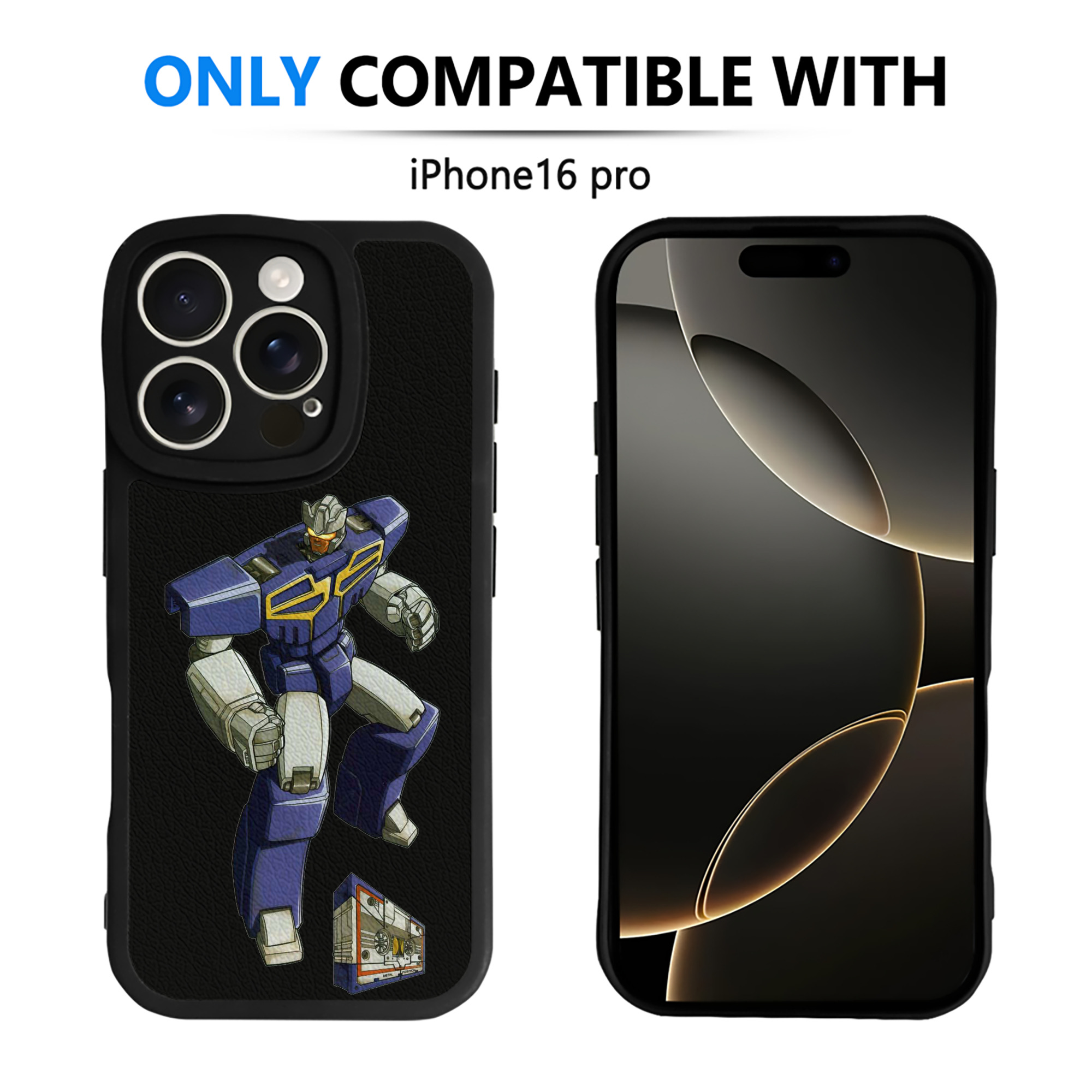 （画像用）  【iPhone 16シリーズ対応】シリコンスマホケース（レザー調） 材質：シリコン